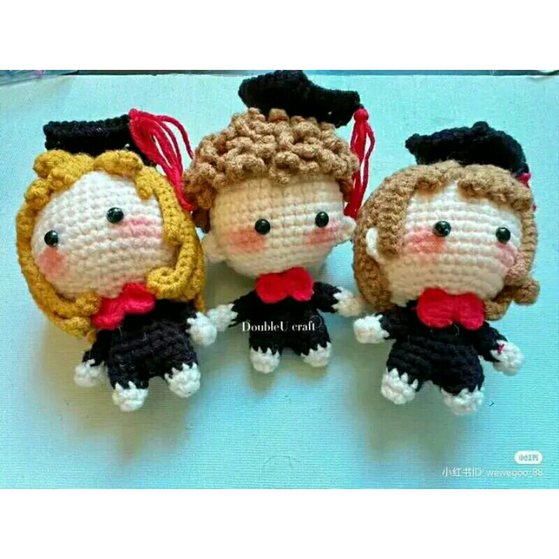Amigurumi boneka  wisuda