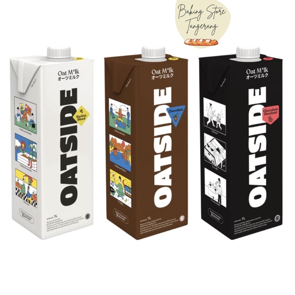 

Hot Product Oatside Oat Milk 1 L Susu Oat