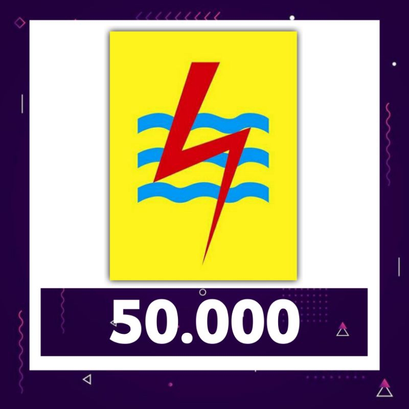 Token Listrik 50k Murah / Token Listrik PLN Murah / Isi Ulang Token Listrik