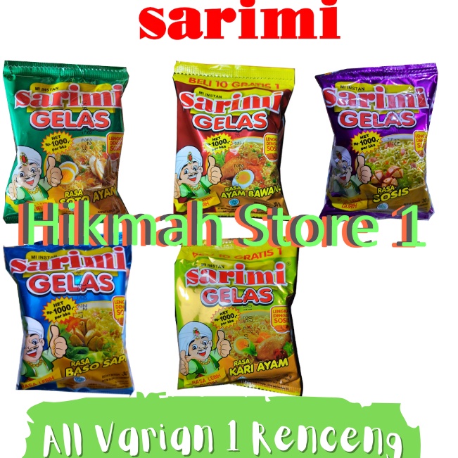 

Top Seller Sarimi Gelas Renceng Mie Instant Mie Gelas