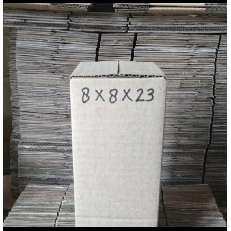 

kardus packing ukuran PxLxT 8x8x23cm