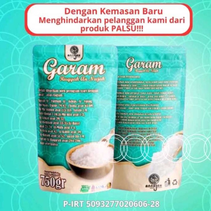 

Penawaran Terbaik Garam Ruqyah AnNajah Original penarik rejeki dan MeruqyahMenetralisir Rumah Toko Tempat usaha dari Energi Negatif Ampuh