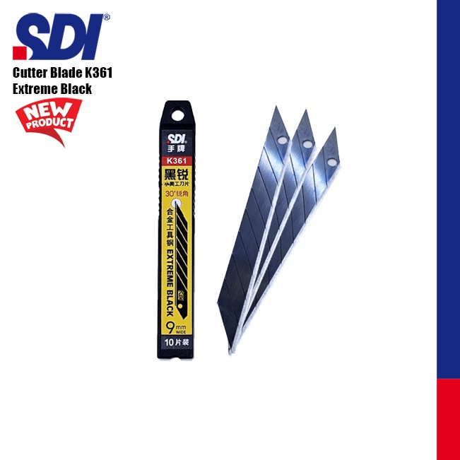 

Segera Belanja SDI K361 Extreme Black Isi Cutter 3 Derajat 3 Degree Cutter Blades