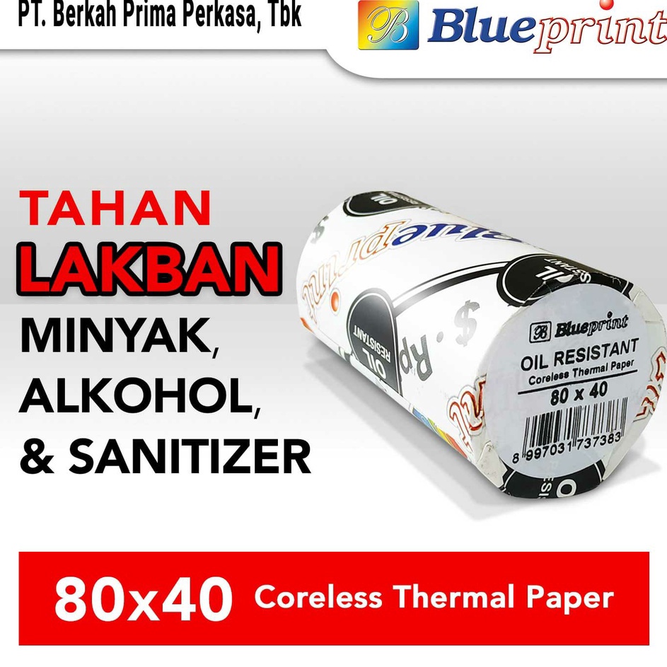 

Pencarian Populer Thermal Oil Resistant BLUEPRINT Kertas Struk TAHAN LAKBAN 8 x 4 8x4 mm 1 Roll