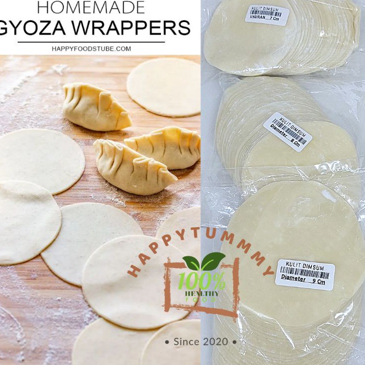 

PROMO SALE HPT Kulit Gyoza Dimsum Siomay SwekiauKulit Pangsit Tipis Bulat Murah Halal