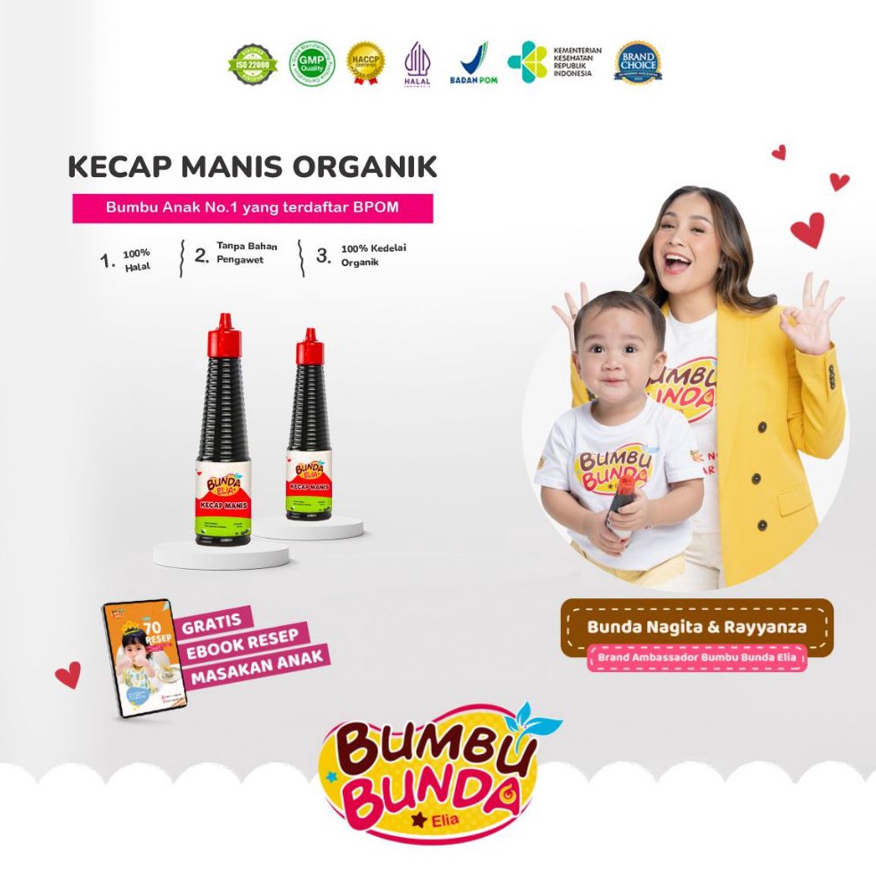 

Top Product Bumbu Bunda Elia Kecap Manis Non MSG Kecap MPASI Kecap Anak Kecap Bayi Kecap Manis Halal