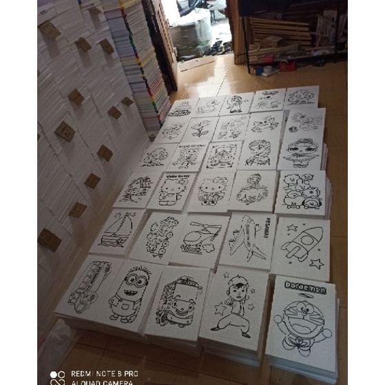 

Paket Surprise sterofoam gambar mewarnai 12 gambar