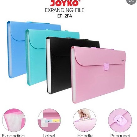 

Super Shopping Expanding file Map Acordion 12 sekat Joyko EF2F4