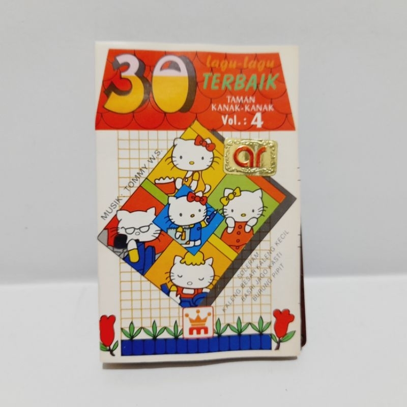 Kaset 30 Lagu-Lagu Terbaik Taman Kanak-Kanak Vol.4 - Soleram Burung Pipit Sang Kodok Sue Ora Jamu Mu