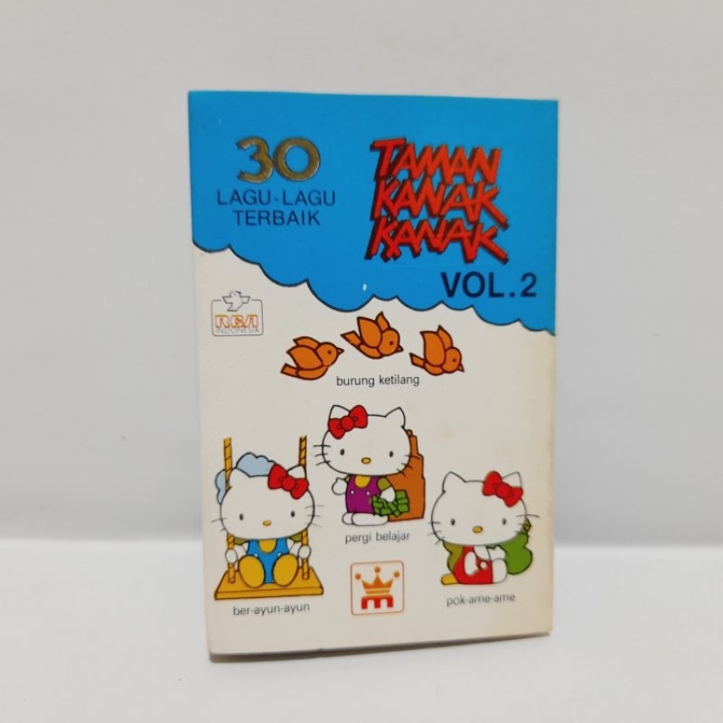 Kaset 30 Lagu-Lagu Terbaik Taman Kanak Kanak Vol.2 - Burung Ketilang Anak Kambing Menanam Jagung