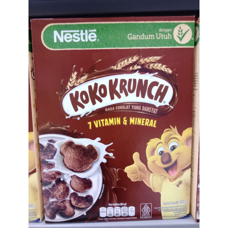 

Nestle KOKO KRUNCH Sarapan Sereal Cokelat 300gr