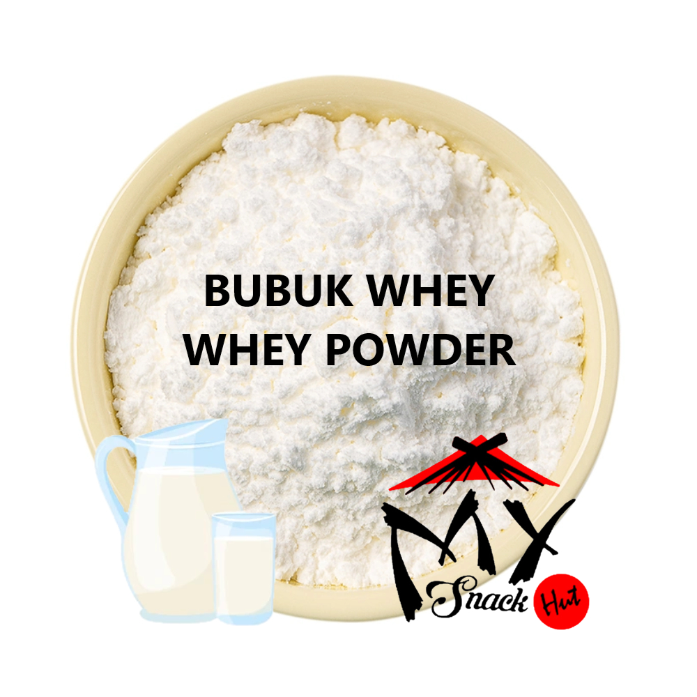 

WHEY POWDER 250GR SUSU BUBUK WEI WE TINGGI HIGH PROTEIN MILK GURIH LEMBUT ICE CREAM DIMINUM POWDER
