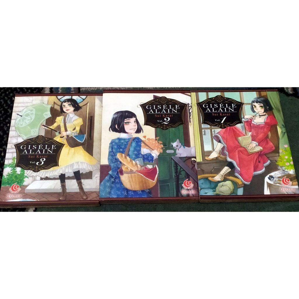 Manga Gisele Alain 1-3