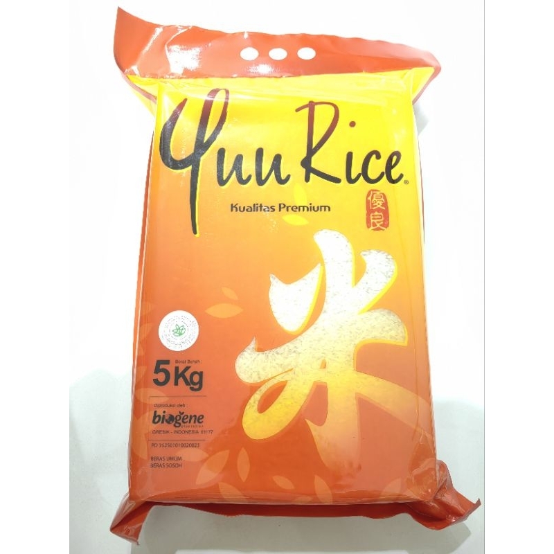 

Yuu Rice beras diet sehat sugar free 5KG