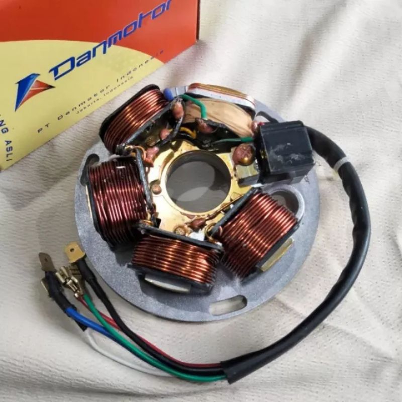 Spul Komplit CDI Danmotor Vespa Exlusive PX Excel Pxe Strada Spartan