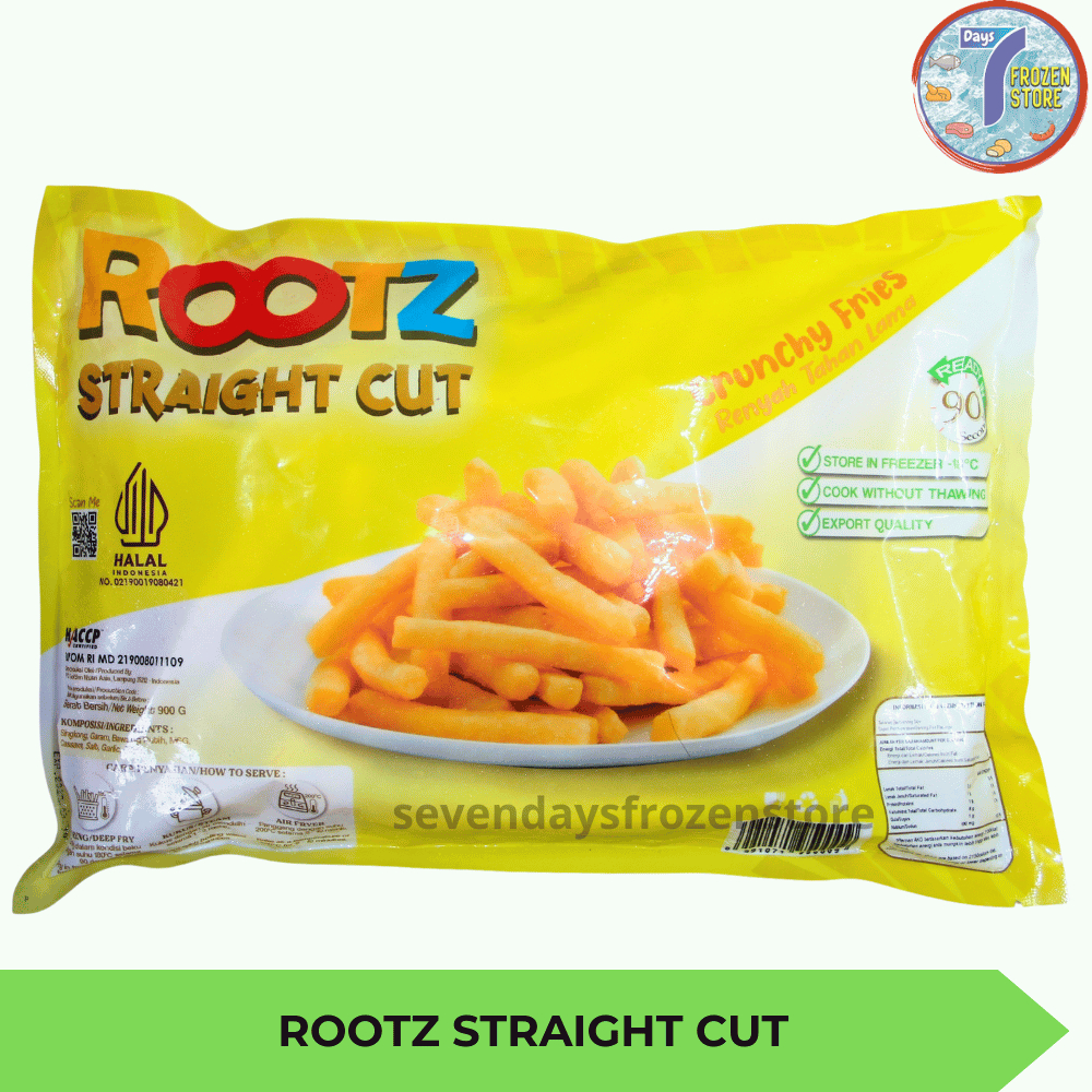 

Rootz Stick Singkong Goreng Straight Cut Beku Frozen