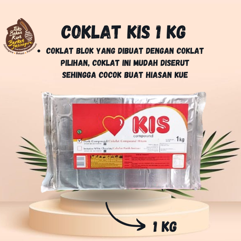 

chefmate blok kis dark chocolate 1kg