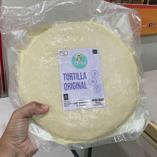 

Herome Tortilla Original Ukuran 23cm / Kulit Kebab [250gr isi 20 lembar]