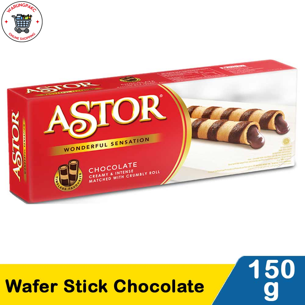 

ASTOR Double Chocolate Wafer 150gr MURAH!!! Exp Juli 2025