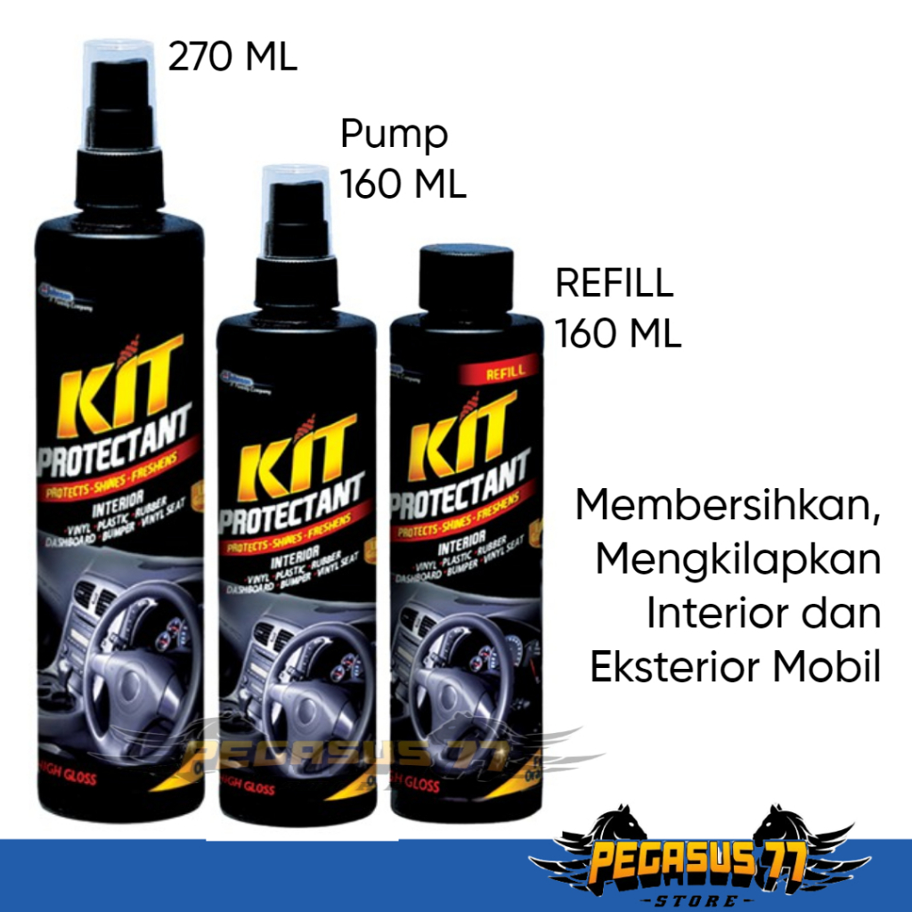 PENGKILAP PELINDUNG INTERIOR DASHBOARD  KIT PROTECTANT