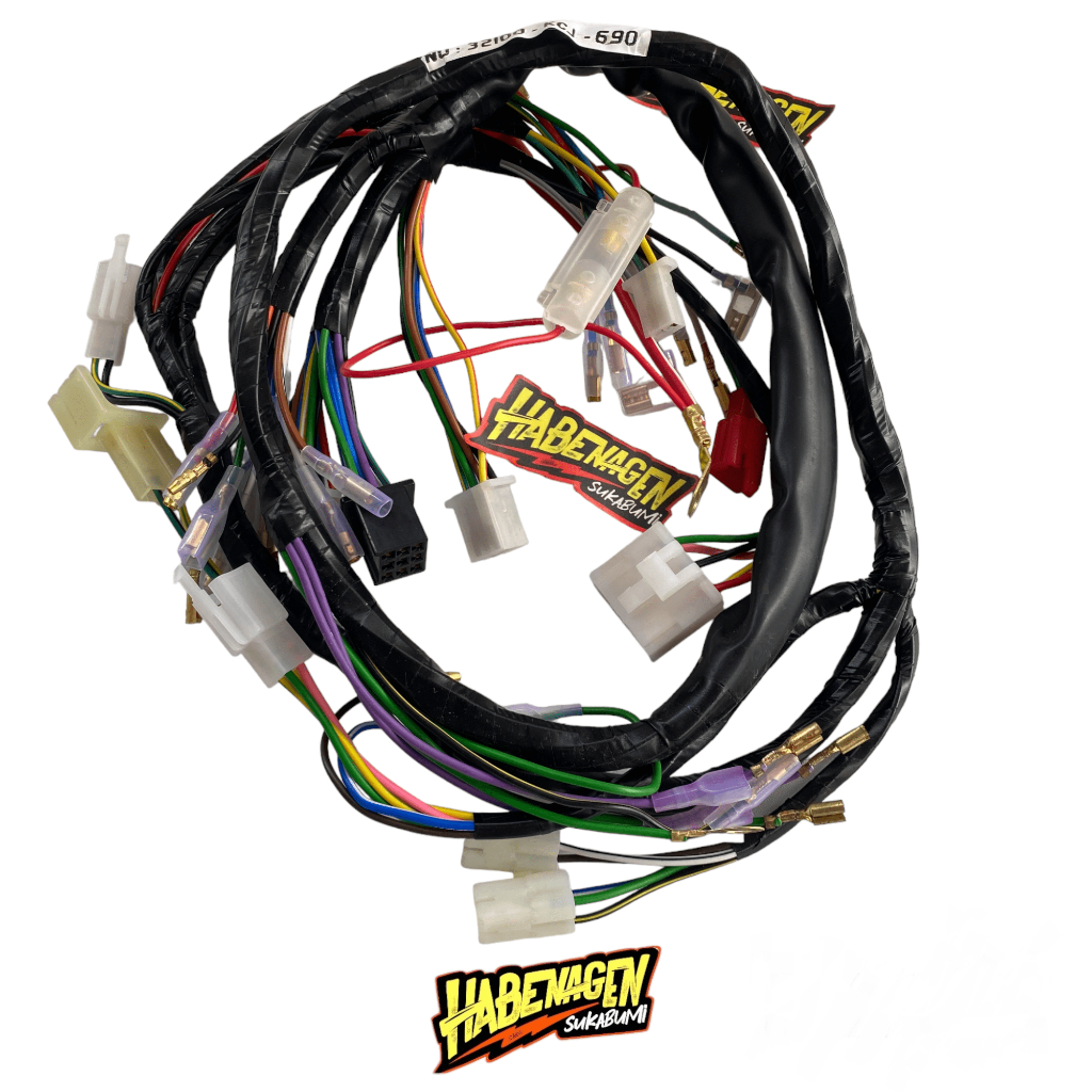 kabel kable cabel cable bodi body wire wiring hardness harnes assy satu 1 set honda tiger 2000 lama 