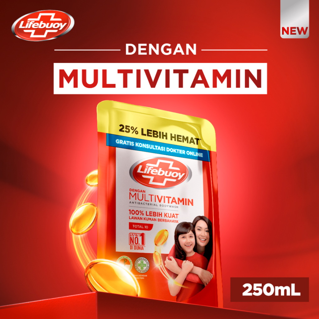 Lifebuoy Sabun Cair Refill 250ml