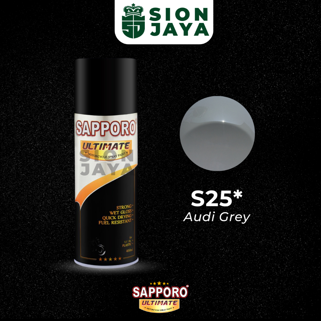 Pilox / Pylox / Cat Semprot Sapporo Abu - Abu S25 Audi Grey