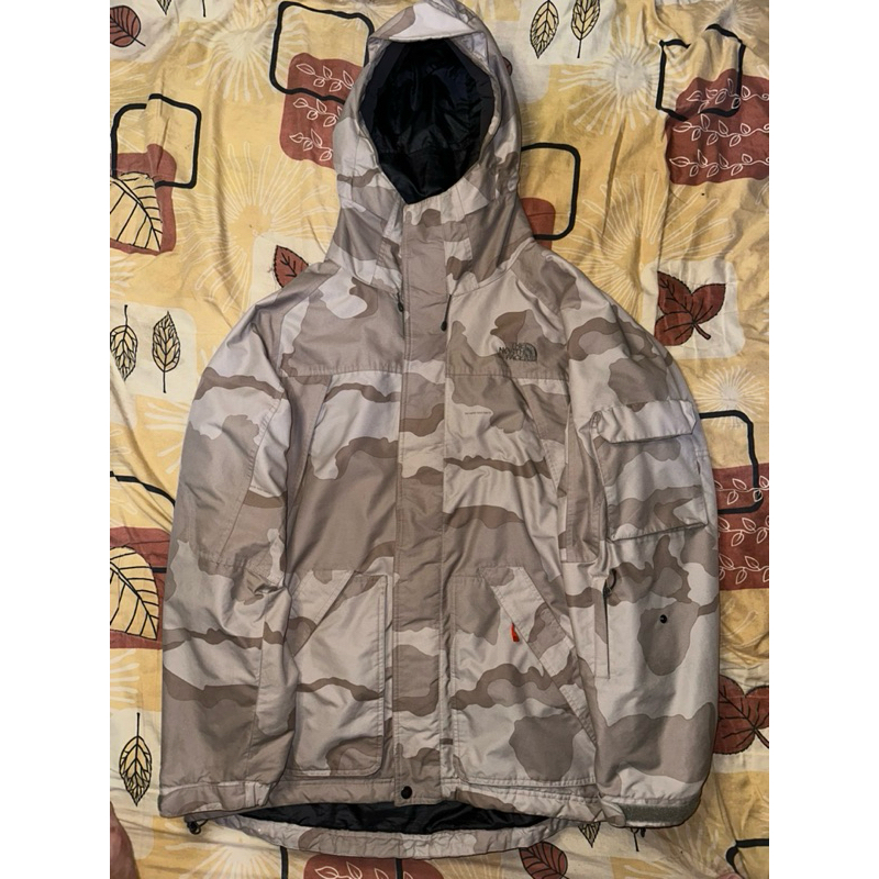 Jacket TNF 1st Camo saku samping Original