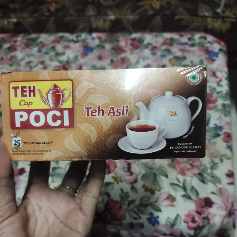 

Teh Poci Celup isi 25 original teh hitam