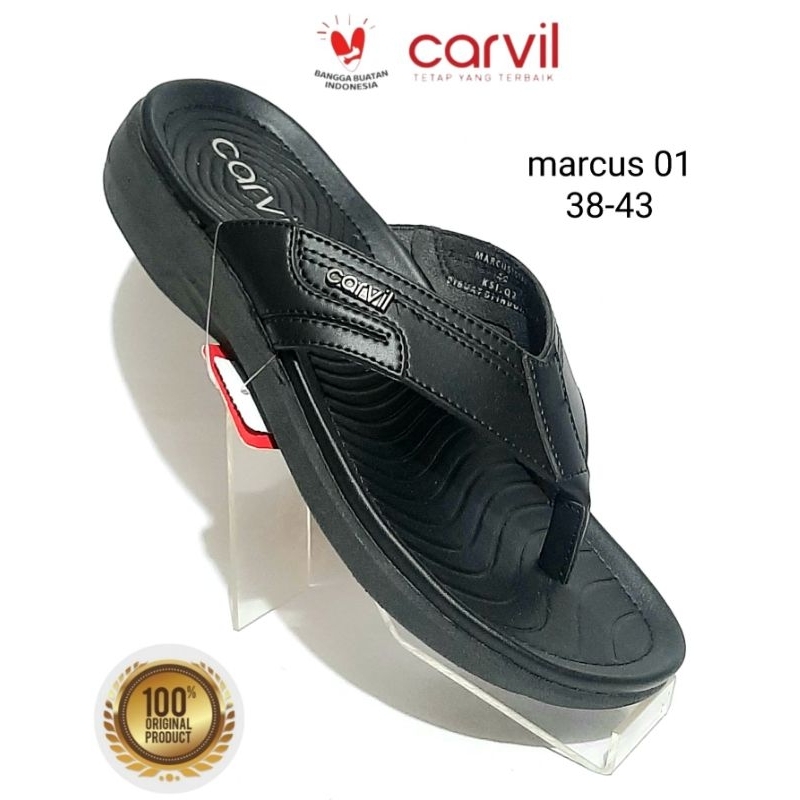 SENDAL CARVIL PRIA CASUAL TERBARU DIJAMIN 100% ORIGINAL