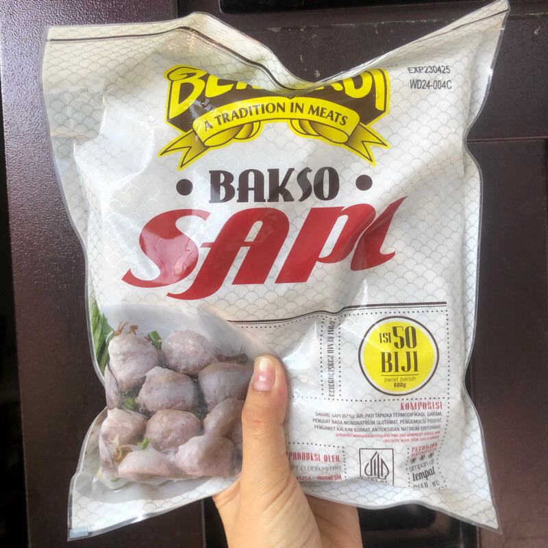 

Bernardi Bakso Sapi Besar 50pcs 680gr