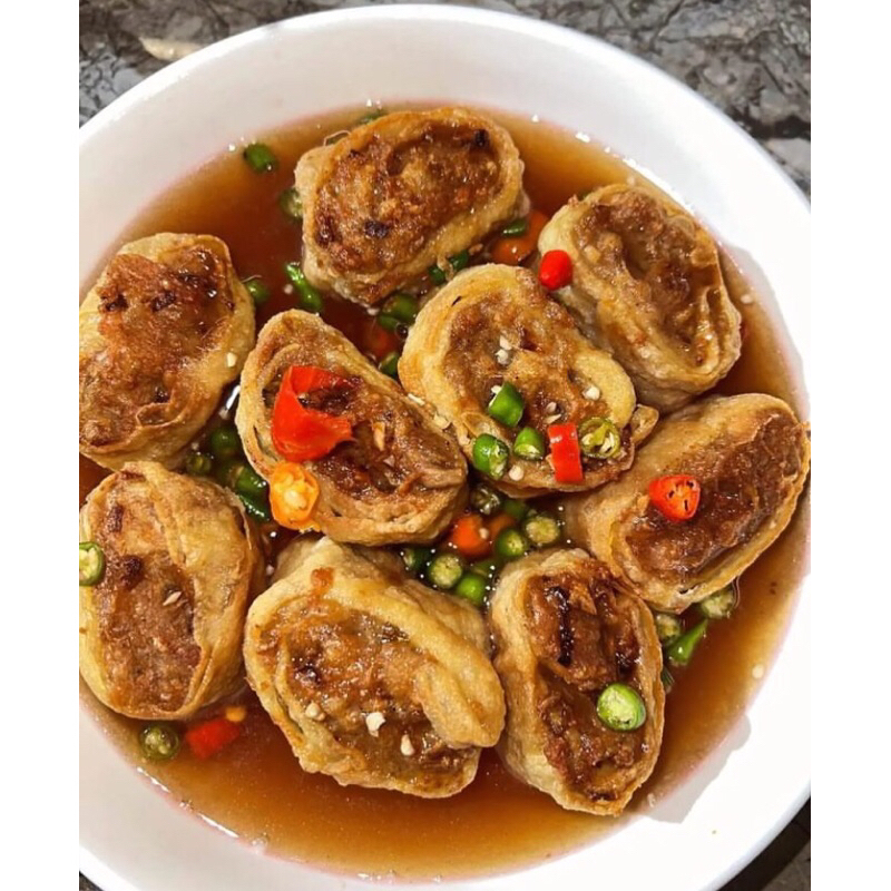 

gohyong ayam frozen halal + kuah