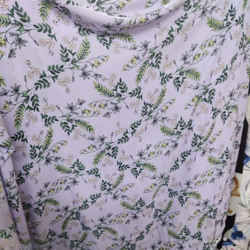 kain ceruty babydoll motif Lq- ceruty salur - ceruty premium - bahan gamis