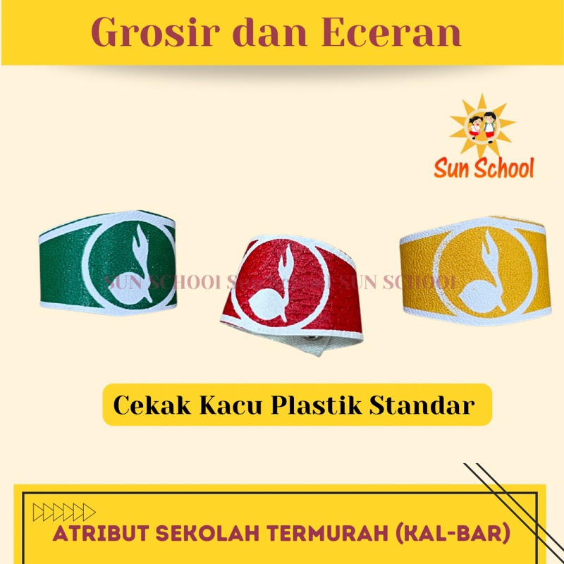 

ECER DAN GROSIR CEKAK PRAMUKA/KALEP PRAMUKA