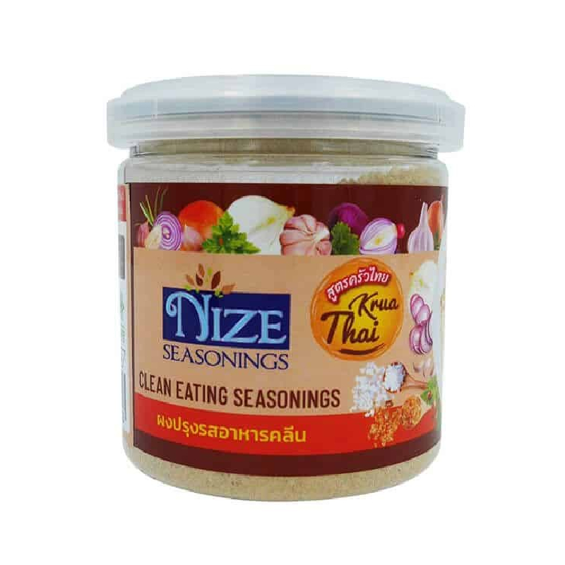 

Nize Seasonings Krua Thai Kitchen Seasoning Powder Less Sodium 140 Gram