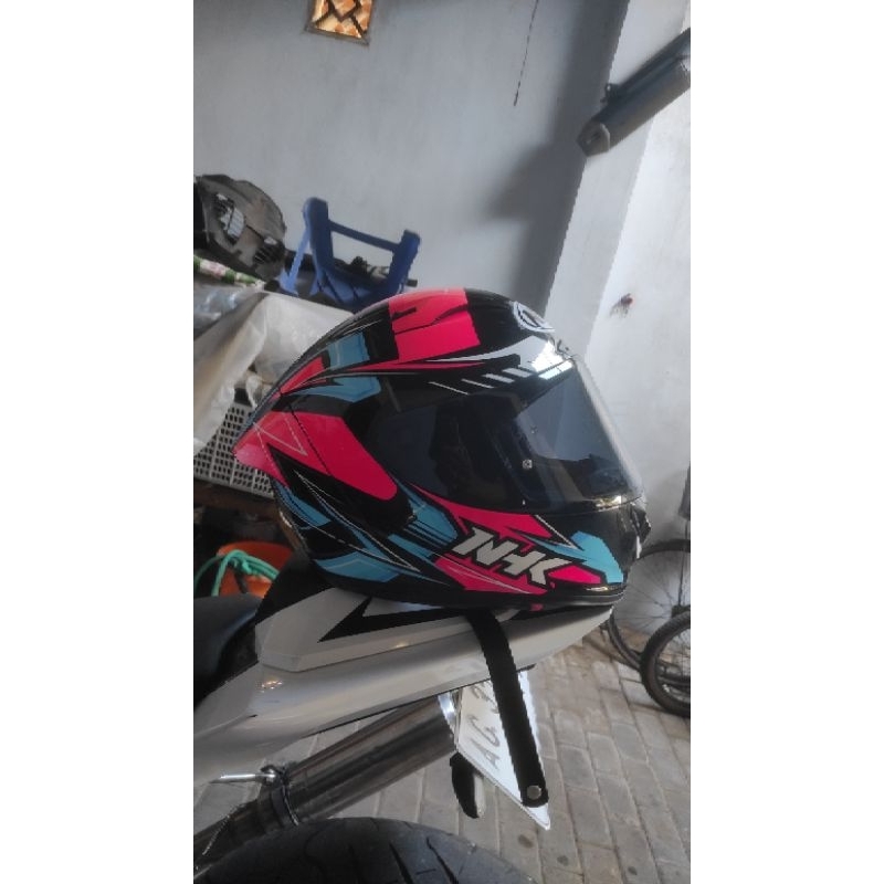 HELM NHK GP R Tech Street Pink