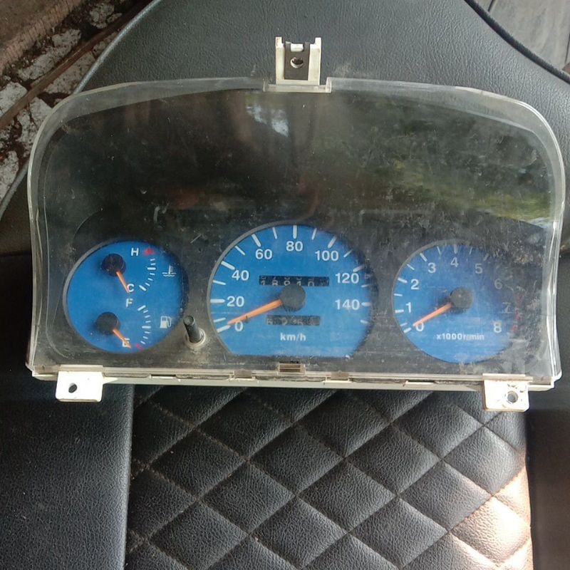 spidometer Mitsubishi T120ss injek kondisi bahan