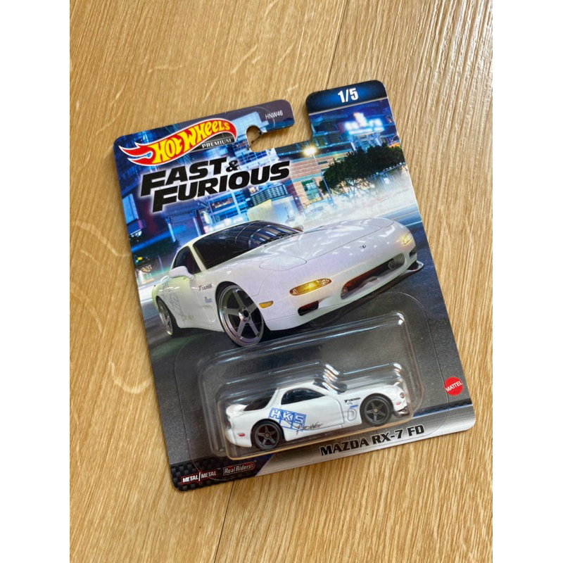 Hotwheels Premium - Mazda RX7 FD (Fast & Furious)