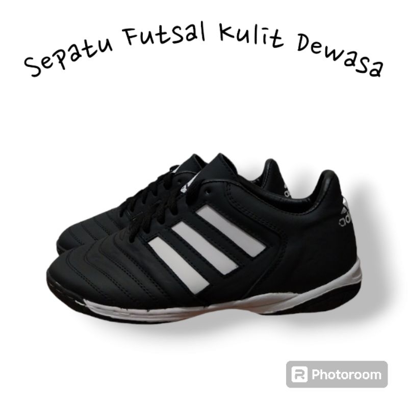 Sepatu Futsal Kulit Pria Dewasa (Dijahit)