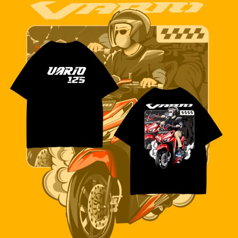 KAOS DISTRO VARIOS125 RED thisrt riding vario125