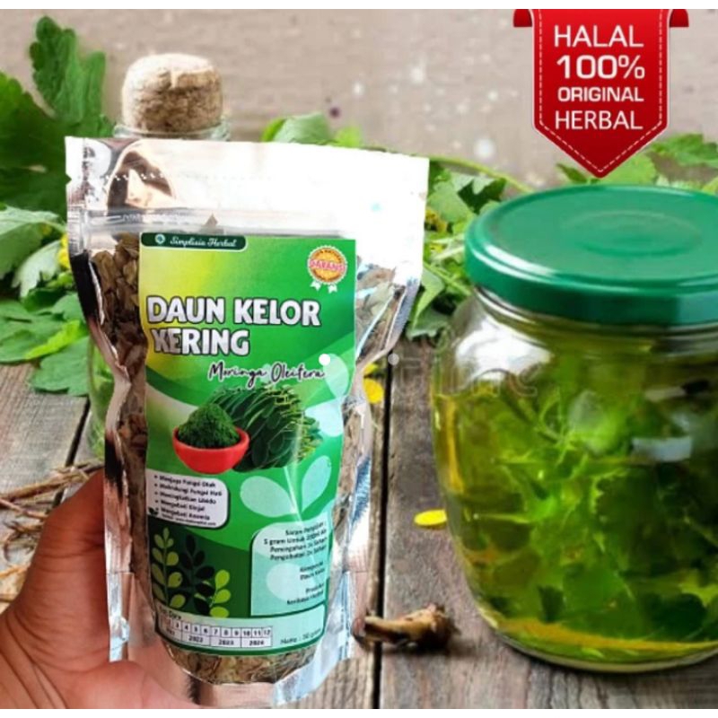 

Teh Herbal Daun Kelor Kering