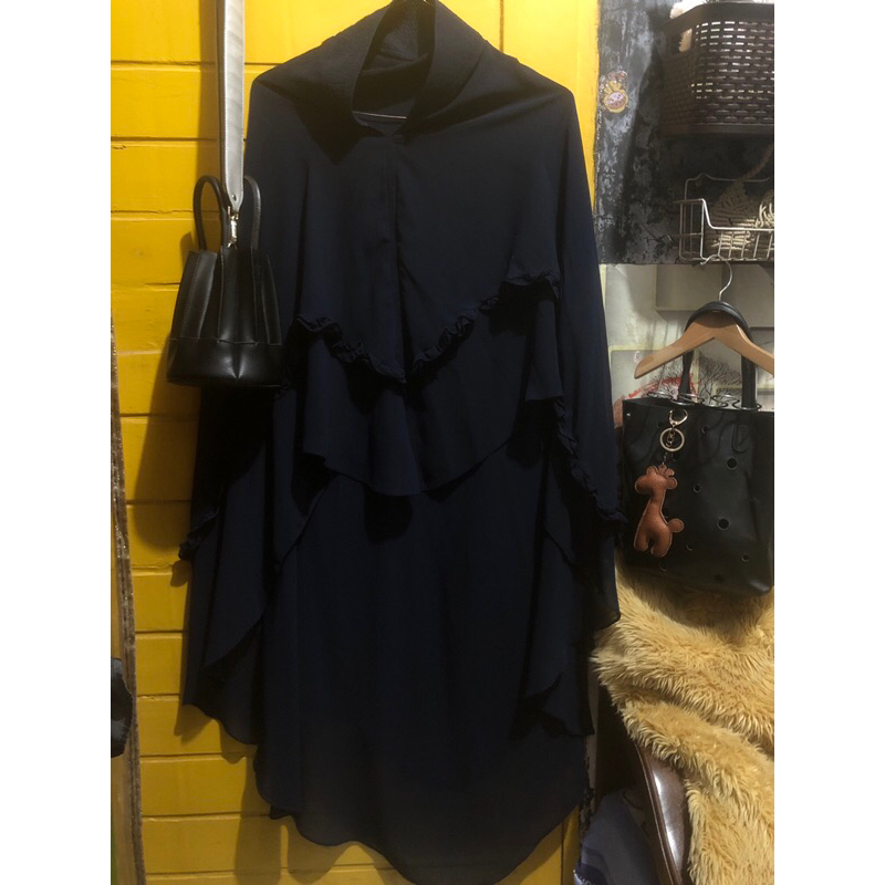 khimar premium khimar preloved khimar ceruty 2 layer hijab syari hijab premium