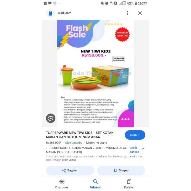 tiwi kids tupperware