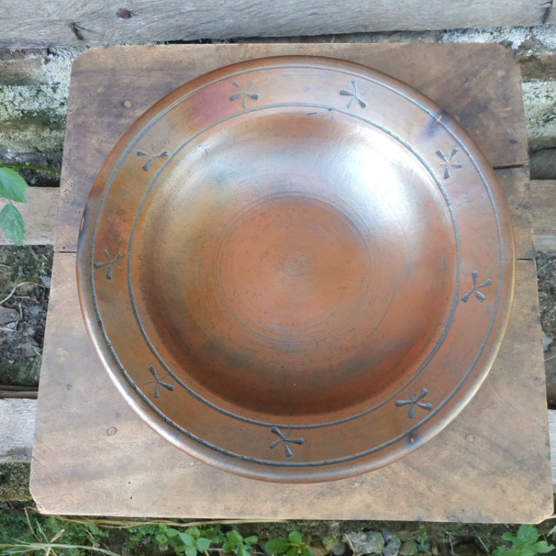 Piring  Gerabah Tanah Liat