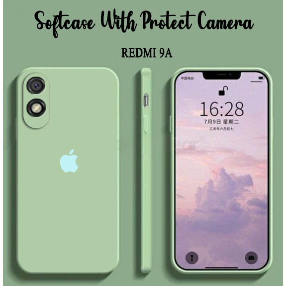 Softcase Macaron Motif Iphone [UV01] For Redmi 9A - Case HP Redmi 9A - Casing HP Redmi 9A - Silikon - Pelindung Handphone