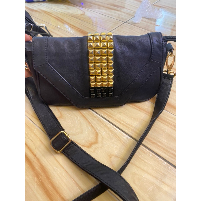 sling bag kulit asli preloved