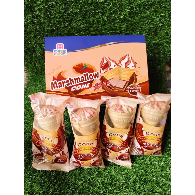 

MARSMALLOW MAAM CONE CUP SATU BOX ISI 12PCS