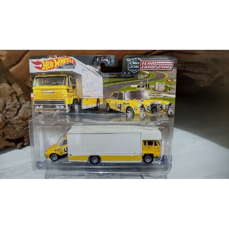 Hot Wheels Fleet Flyer team transport mercedes benz 300 SEL (truck only)