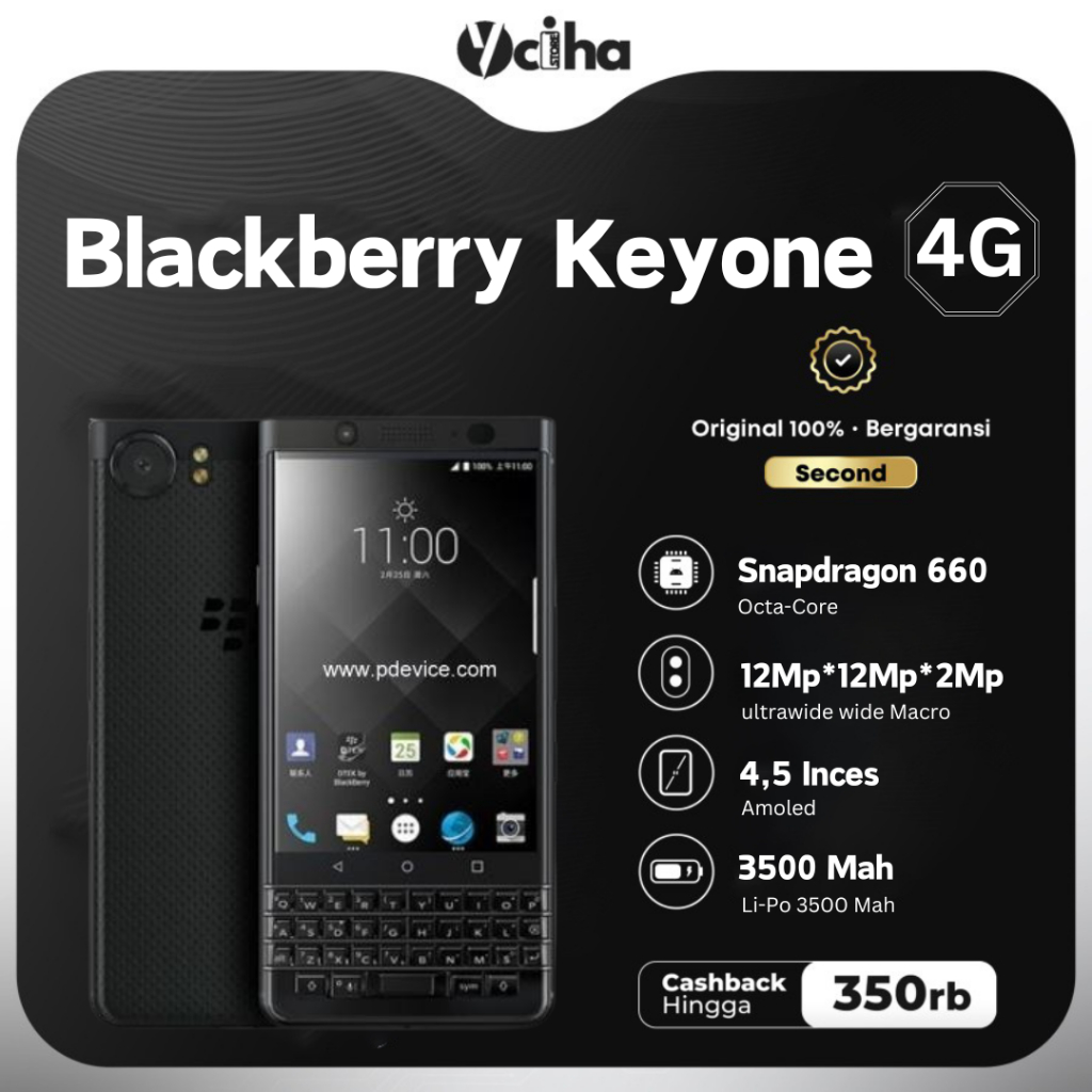 Blackberry Keyone Second Normal