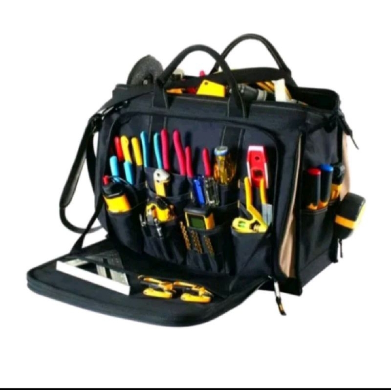 Tas peralatan Pln/Tas perkakas mekanik/tas tukang selempang jumbo